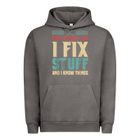 Pigment Tornado that's what i do   i fix stuff and i know things Urban Hoodie - longCreatives