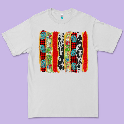 Christmas Brushstroke Premium Tee Designed By Jasminsmagicworld
