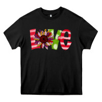 Black love sunflower Heavy Core Tee - Bettercallsaul