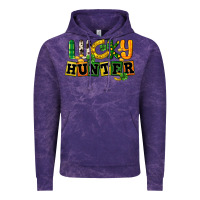 Cloud Purple Lucky hunter St. Patrick's Day Vintage Hoodie - CowGirlArtShop
