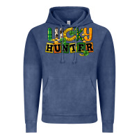 Vintage Denim Lucky hunter St. Patrick's Day Vintage Hoodie - CowGirlArtShop