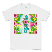 White aloha summer Classic Tee - TumblerDesignByShophia