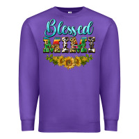 Purple blessed mimi Premium Sweatshirt - BarkalooDesign