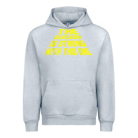 Heather Grey the sarcasm is strong with this one Urban Hoodie - longCreatives