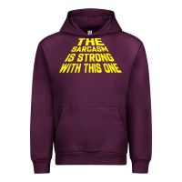 Mauve Wine the sarcasm is strong with this one Urban Hoodie - longCreatives