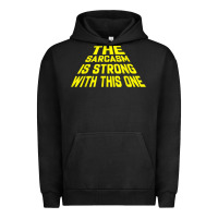 Pigment Black the sarcasm is strong with this one Urban Hoodie - longCreatives