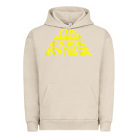 Pigment French Oak the sarcasm is strong with this one Urban Hoodie - longCreatives