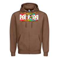 Texas Summer License Plate Zipper Hoodie | Teevron