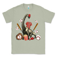 Matcha brachiosaurus with baseball Classic Tee - Artiststas