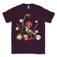 Plum brachiosaurus with baseball Classic Tee - Artiststas