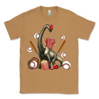 Toasted Coconut brachiosaurus with baseball Classic Tee - Artiststas