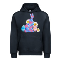 Navy easter bunny wıth easter eggs Urban Hoodie - AdoDesignShop