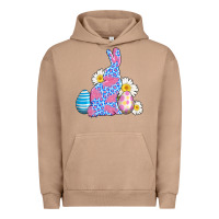 Pigment Burro easter bunny wıth easter eggs Urban Hoodie - AdoDesignShop