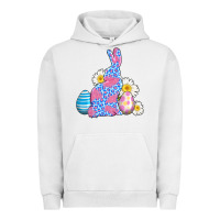 Pigment Lunar Rock easter bunny wıth easter eggs Urban Hoodie - AdoDesignShop