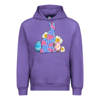 Tulip easter bunny wıth easter eggs Urban Hoodie - AdoDesignShop