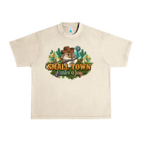 Sandshell Small town Easter Day Urban Heavy Tee - HowdyJamesFarm