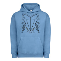Pigment Pebble Blue Wedding Dress , Simple Marriage Bridal Shower Gift Urban Hoodie - longCreatives
