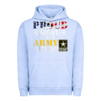 Pigment Grape Ice proud daughter of a army veteran american flag military gift Urban Hoodie - longCreatives