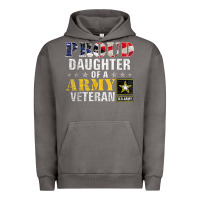 Pigment Tornado proud daughter of a army veteran american flag military gift Urban Hoodie - longCreatives