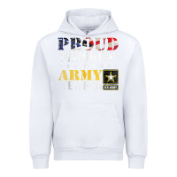 White proud daughter of a army veteran american flag military gift Urban Hoodie - longCreatives