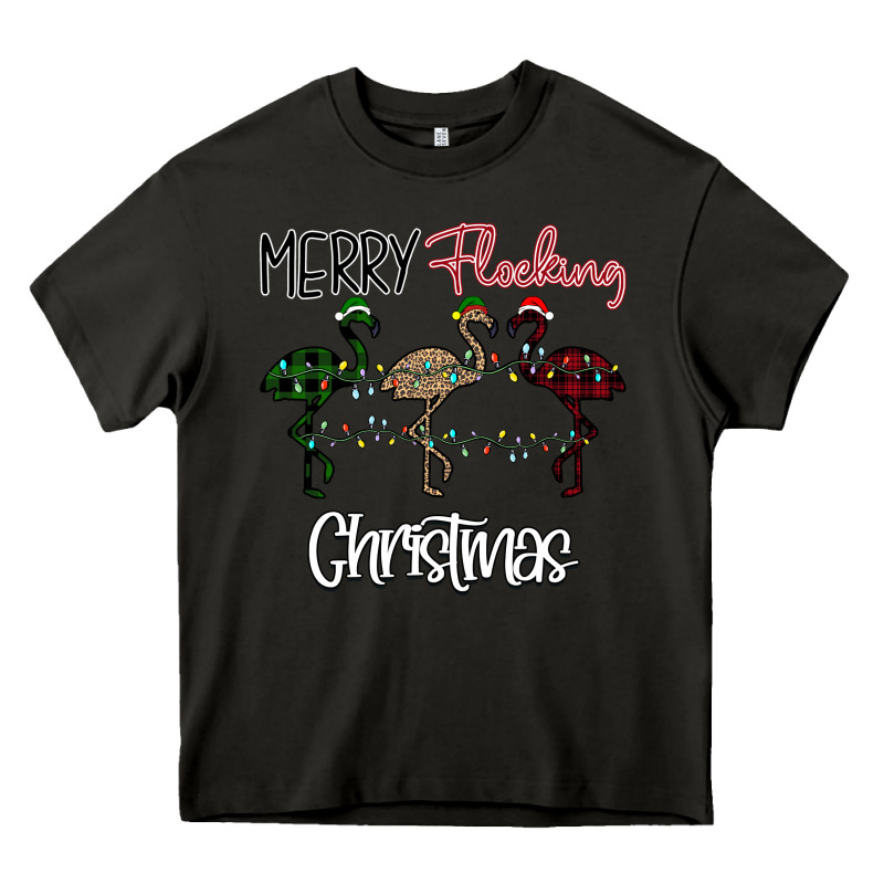 Merry Flocking Christmas Heavy Core Tee by Bettercallsaul | Teevron