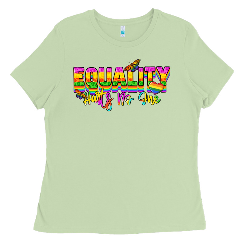 Equality Hurts No One Ladies Tee by NancyCooperArtShop | Teevron