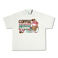 Pistachio Coffee nurse repeat Urban Heavy Tee - CowGirlArtShop
