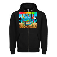 Black sunrise sunburn sunset repeat Zipper Hoodie - Artiststas