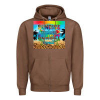 Chestnut sunrise sunburn sunset repeat Zipper Hoodie - Artiststas