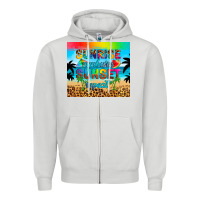 Sunrise Sunburn Sunset Repeat Zipper Hoodie | Teevron