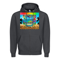Smoke sunrise sunburn sunset repeat Zipper Hoodie - Artiststas