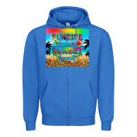 True Royal sunrise sunburn sunset repeat Zipper Hoodie - Artiststas
