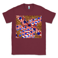 Burgundy 4th of july patriotic usa Classic Tee - TumblerDesignByShophia