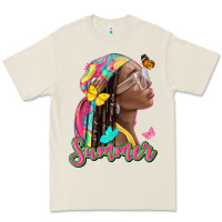 Bone summer afro Premium Tee - NancyCooperArtShop