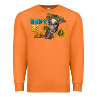 Carrot don't be an ass donkey Premium Sweatshirt - BarkalooDesign