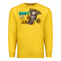 Lemon don't be an ass donkey Premium Sweatshirt - BarkalooDesign