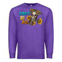 Purple don't be an ass donkey Premium Sweatshirt - BarkalooDesign