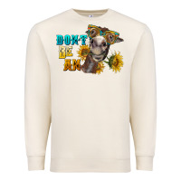 Sandshell don't be an ass donkey Premium Sweatshirt - BarkalooDesign