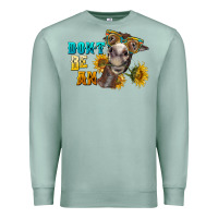 Seafoam don't be an ass donkey Premium Sweatshirt - BarkalooDesign