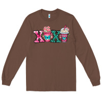 Chestnut xoxo coffee cups Long Sleeve Tee - OliviaCreatesArt