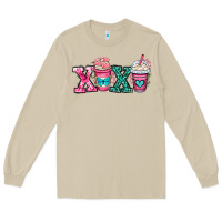 Mushroom xoxo coffee cups Long Sleeve Tee - OliviaCreatesArt