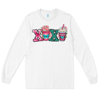 White xoxo coffee cups Long Sleeve Tee - OliviaCreatesArt