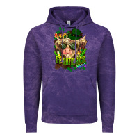 Cloud Purple St. Patrick's Day Cow Vintage Hoodie - HowdyJamesFarm