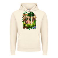 Vintage Artic St. Patrick's Day Cow Vintage Hoodie - HowdyJamesFarm