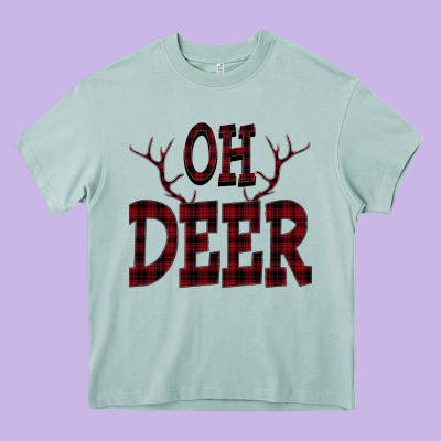 Oh Deer Tshirt Heavy Core Tee Designed By Bettercallsaul