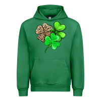 Emerald three clover Urban Hoodie - AdoDesignShop