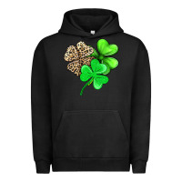 Pigment Black three clover Urban Hoodie - AdoDesignShop