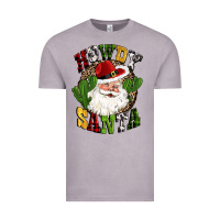 Vintage Zinc howdy santa western cactus christmas Vintage Tee - CowGirlArtShop