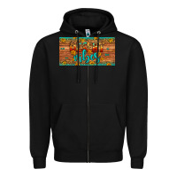 Black desert vibes license plate Zipper Hoodie - Artiststas