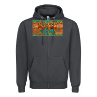 Smoke desert vibes license plate Zipper Hoodie - Artiststas